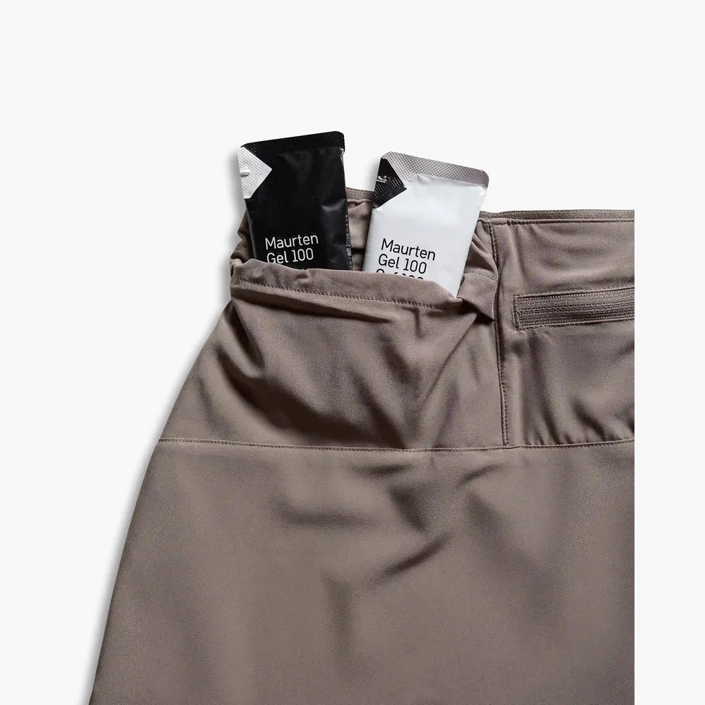 Pantaloneta de running Wild Tee Antelope 3.0 para mujer, color Fallen Rock – vista 3