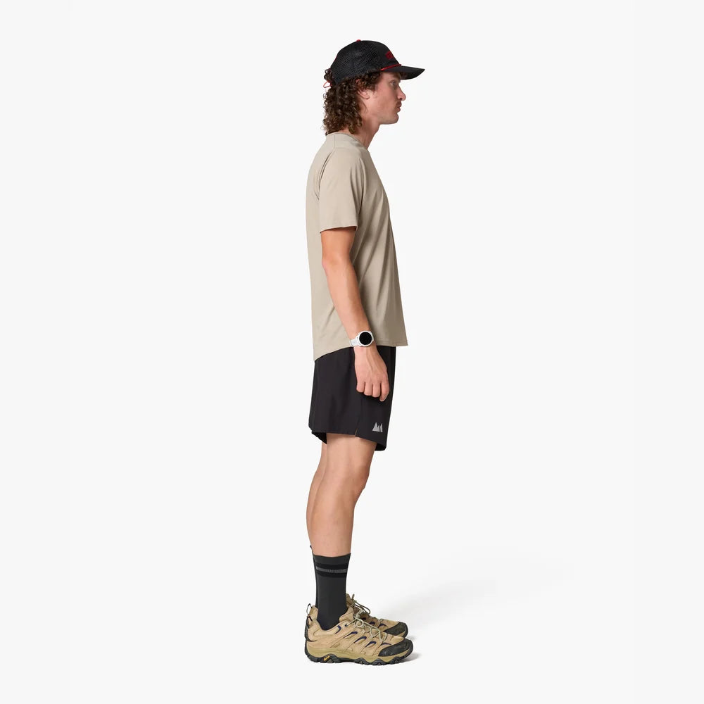 Pantaloneta de running Wild Tee Bryce 3.0 para hombre, color Black – vista 7