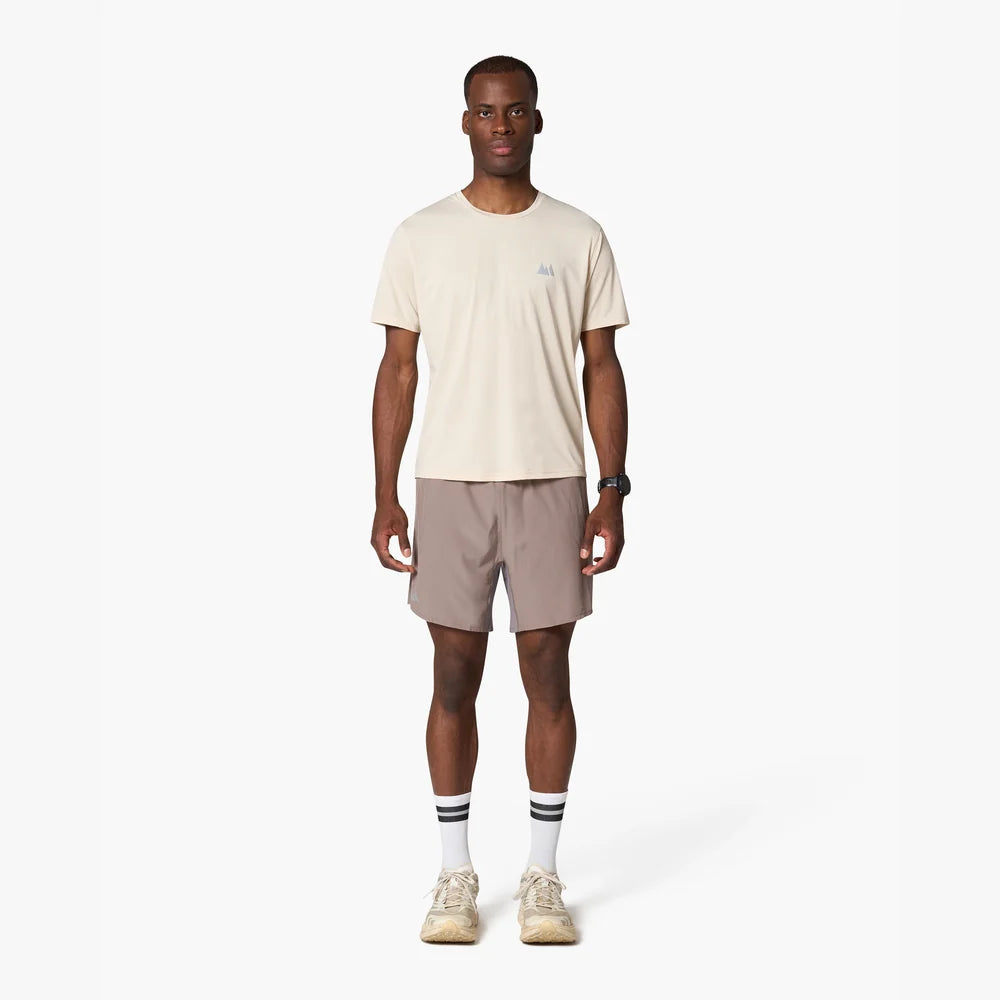 Pantaloneta de running Wild Tee Bryce 3.0 para hombre, color Fallen Rock – vista 2