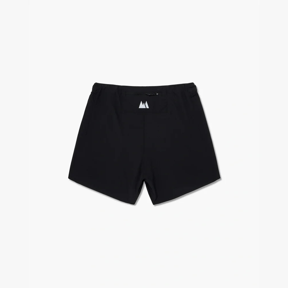 Pantaloneta de running Wild Tee Everglades para hombre, color Black – vista 3