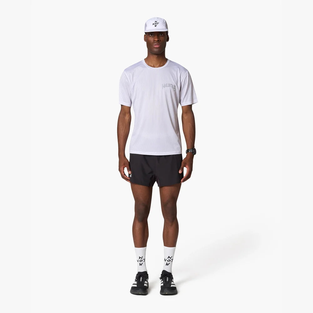 Pantaloneta de running Wild Tee Everglades para hombre, color Black – vista 2