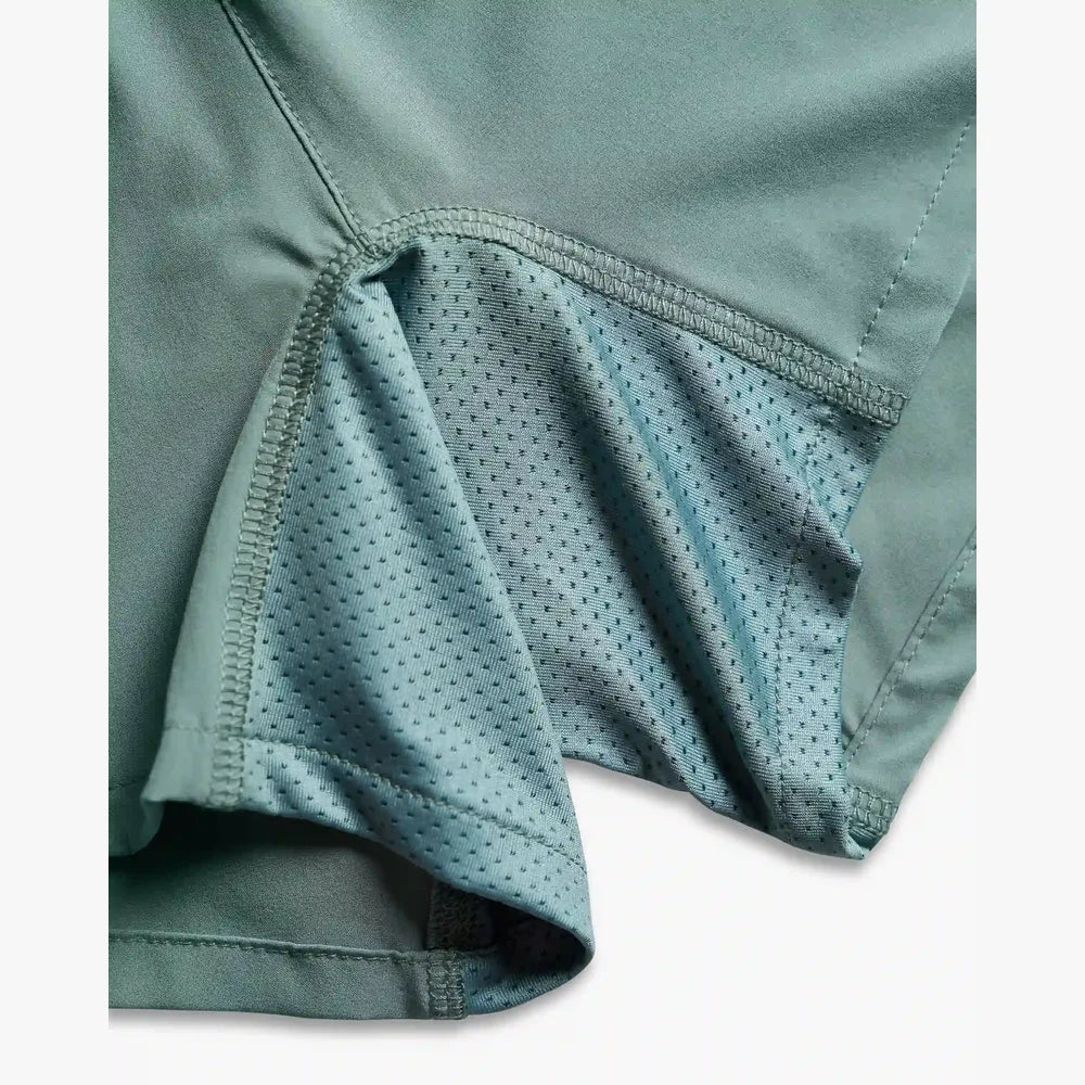 Pantaloneta de running Wild Tee Everglades para hombre, color Greenbay – vista 4