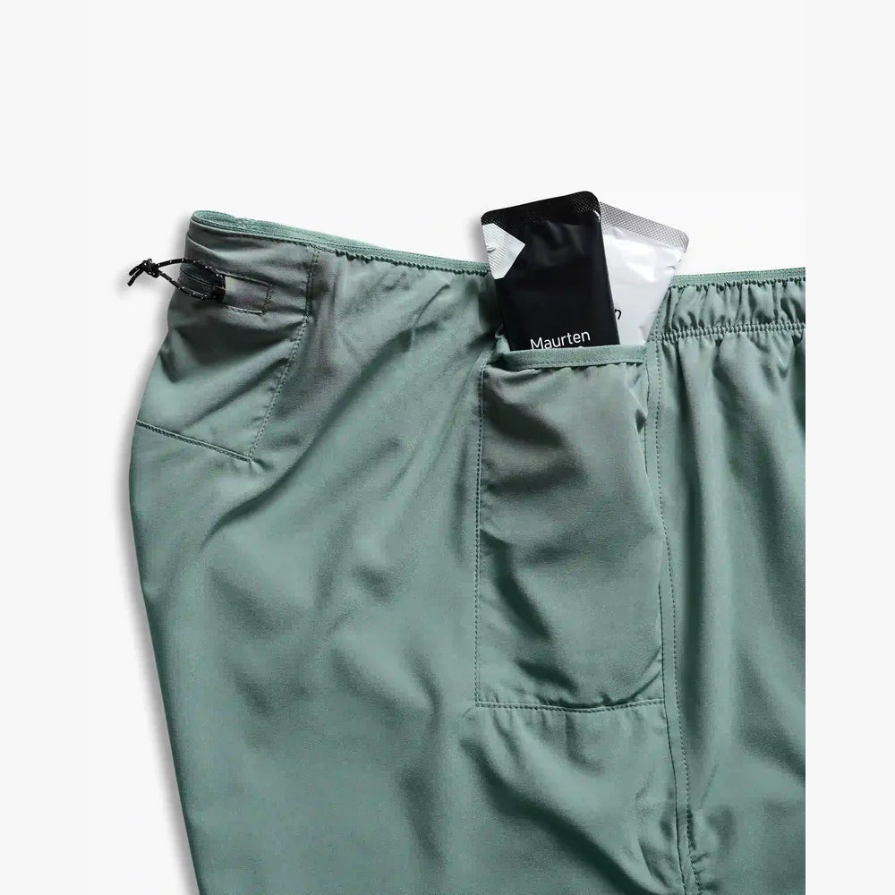 Pantaloneta de running Wild Tee Everglades para hombre, color Greenbay – vista 5