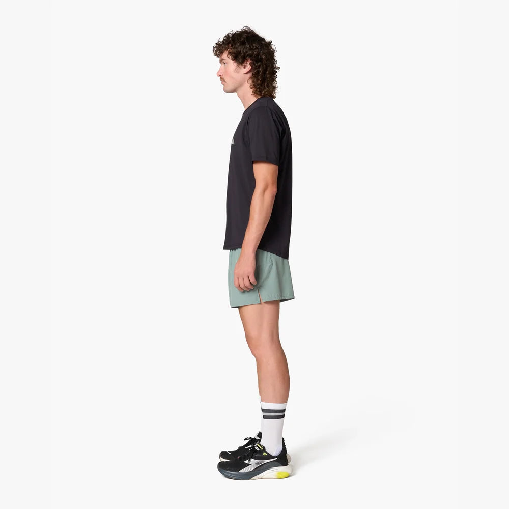 Pantaloneta de running Wild Tee Everglades para hombre, color Greenbay – vista 6