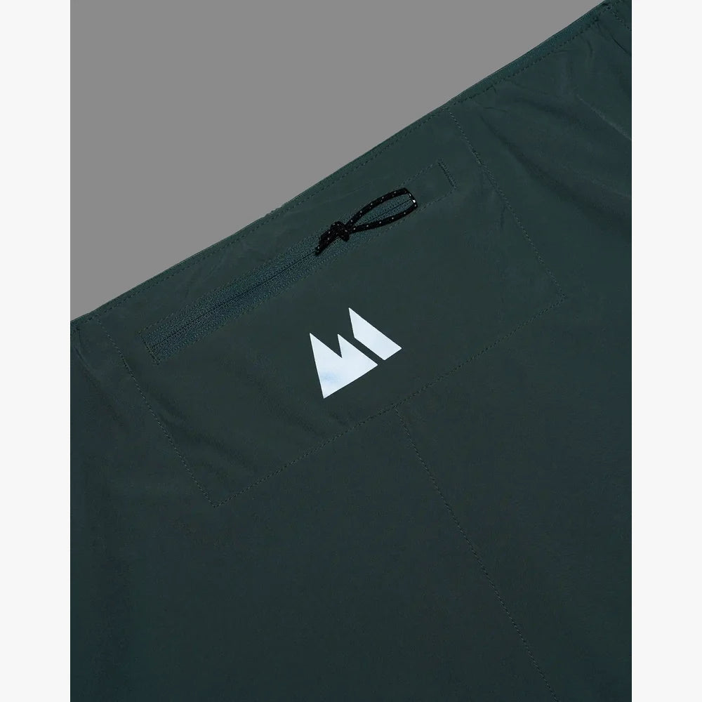 Pantaloneta de running Wild Tee Everglades para hombre, color Greenbay – vista 12