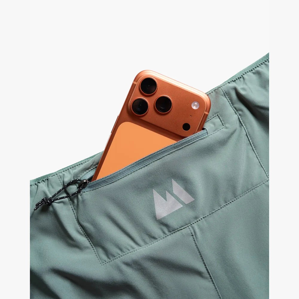 Pantaloneta de running Wild Tee Everglades para hombre, color Greenbay – vista 11
