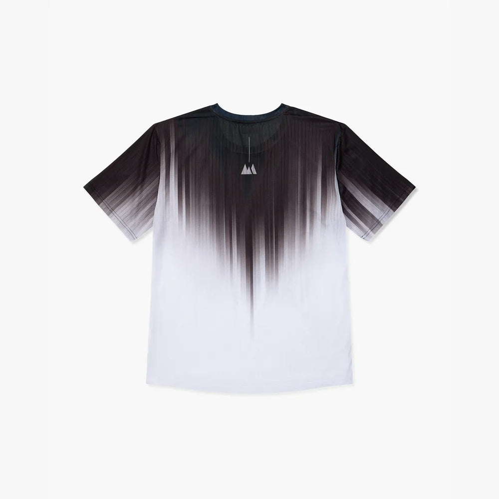 Camiseta de running Wild Tee Gradient Race para hombre, color Black – vista 3
