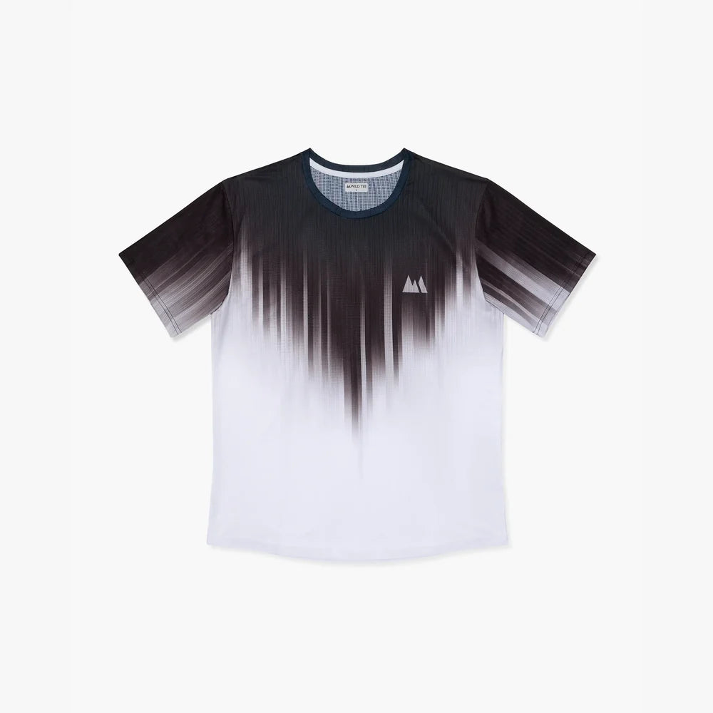 Camiseta de running Wild Tee Gradient Race para hombre, color Black