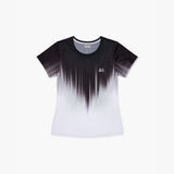 Camiseta de running Wild Tee Gradient Race para mujer, color Black