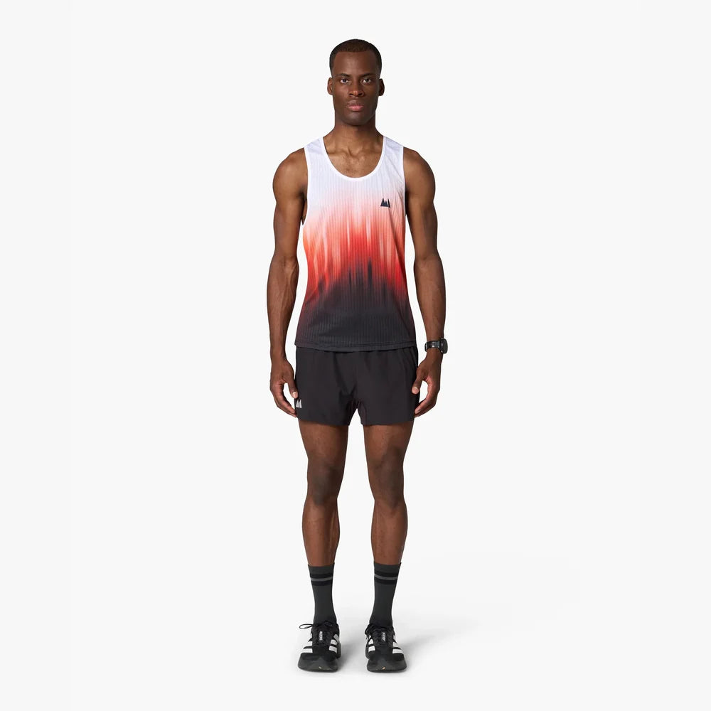 Esqueleto de running Wild Tee Gradient Race para hombre, color Red – vista 2