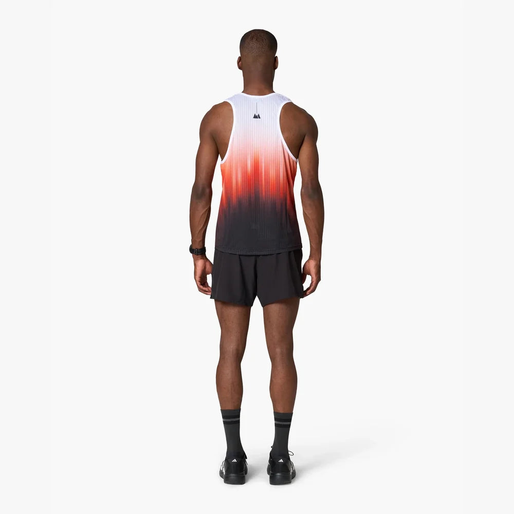 Esqueleto de running Wild Tee Gradient Race para hombre, color Red – vista 5
