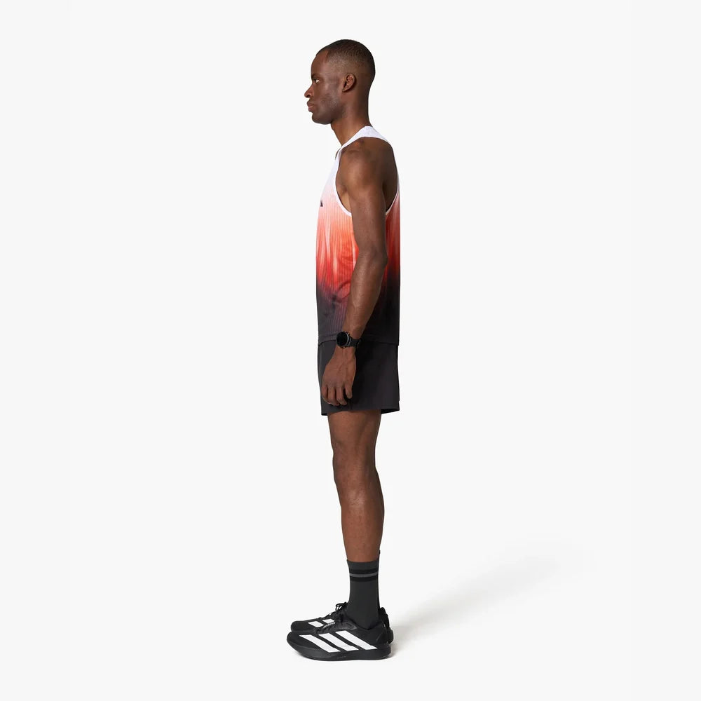 Esqueleto de running Wild Tee Gradient Race para hombre, color Red – vista 6