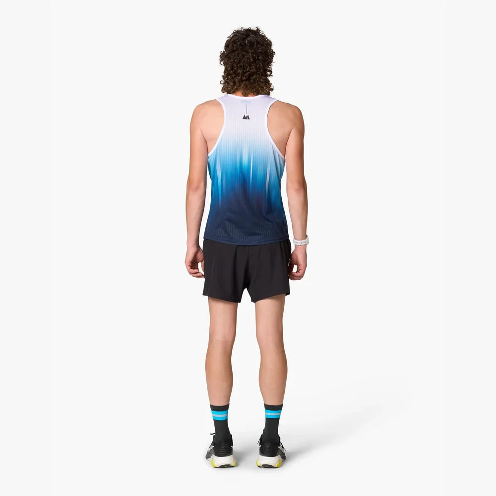 Esqueleto de running Wild Tee Gradient Race para hombre, color Blue – vista 5