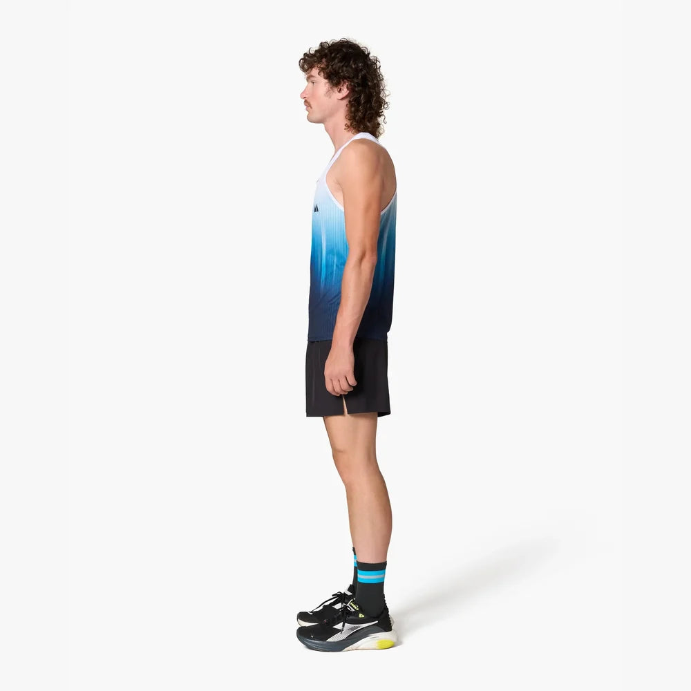 Esqueleto de running Wild Tee Gradient Race para hombre, color Blue – vista 6