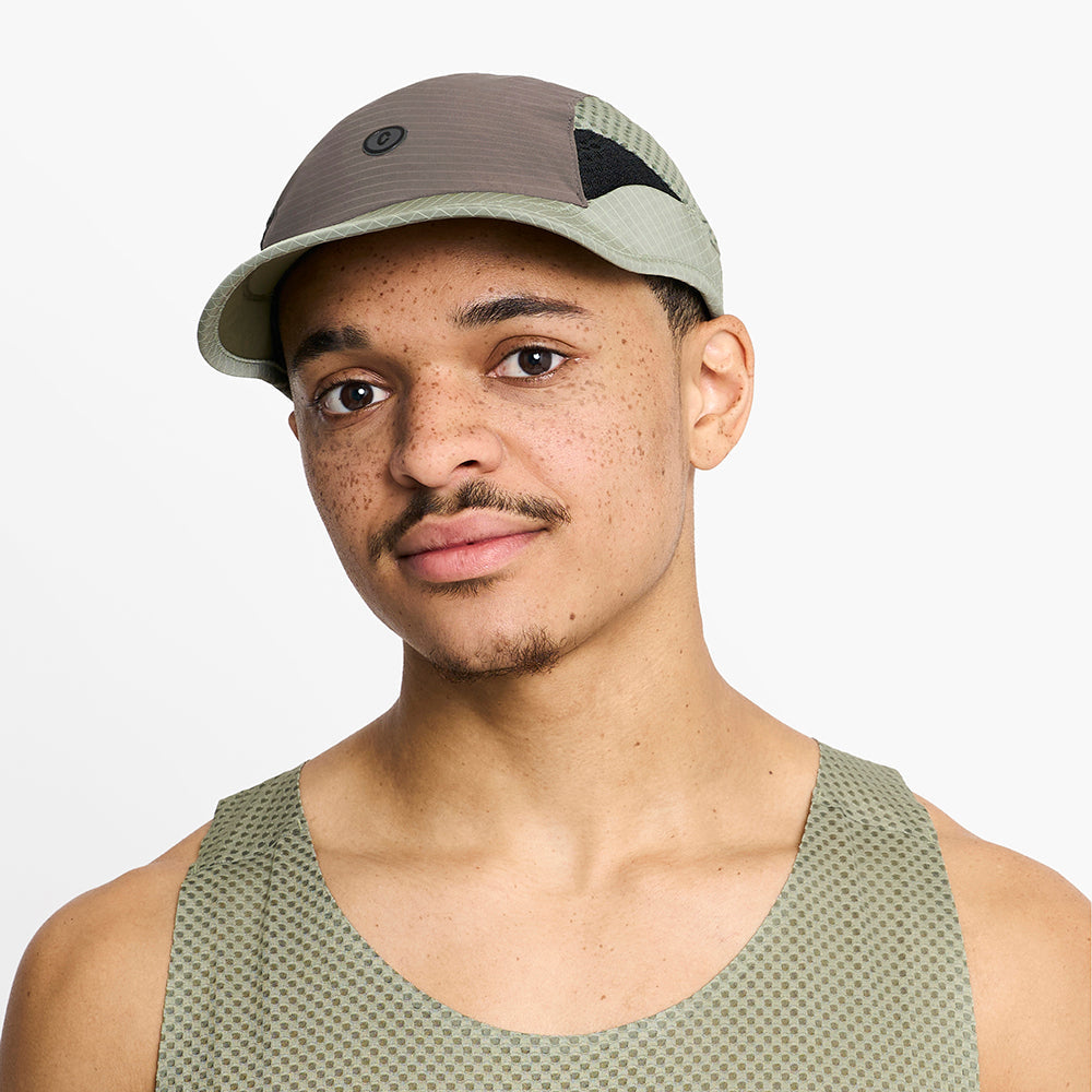 Gorra de running Ciele FST Cap Ethereal, color Toad – vista 4