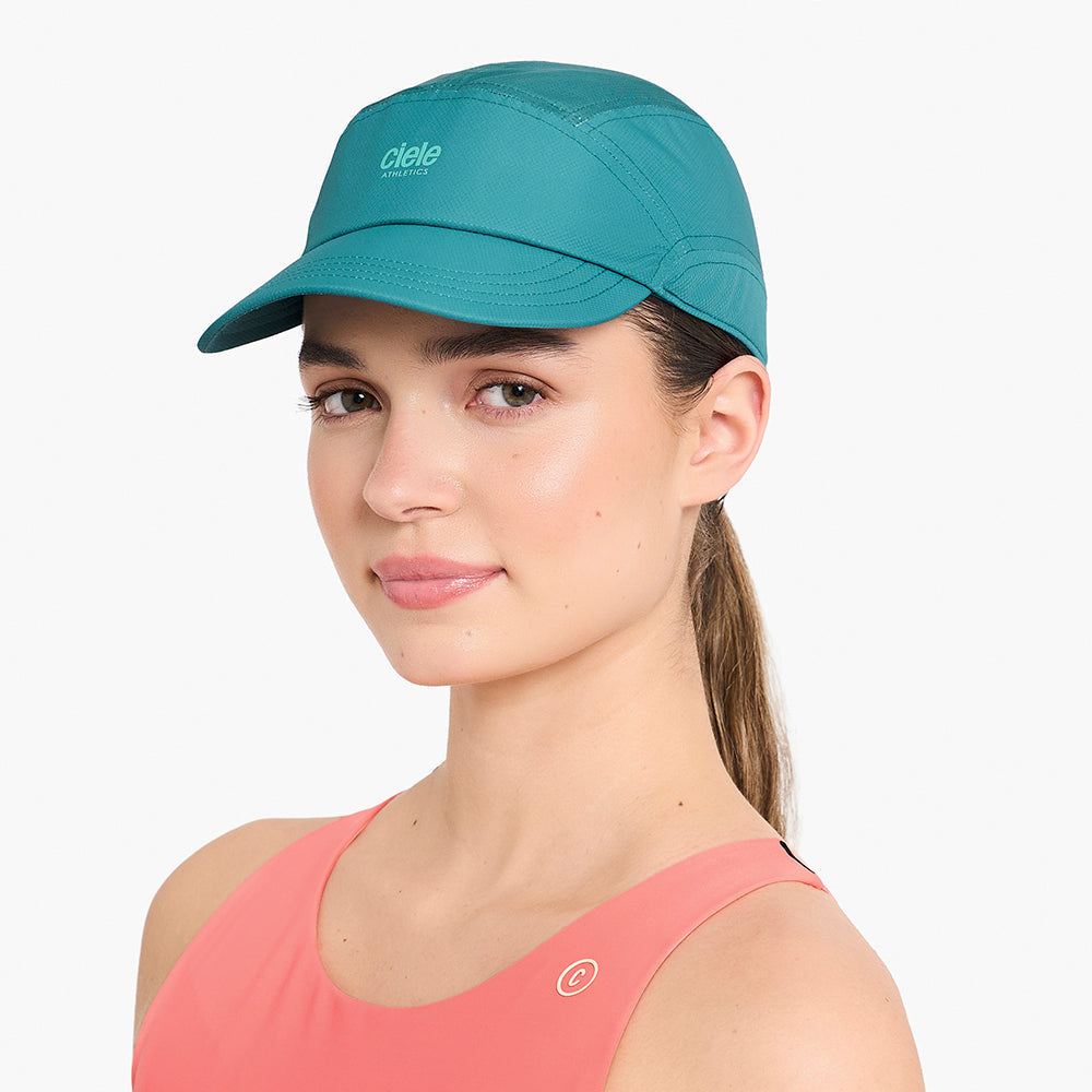 Gorra de running Ciele FST Cap, color Harbor – vista 4