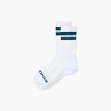 Medias de running Wild Tee Rockies, color White/Petrol